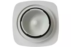 Vent-Axia Uniflexplus RVV 125 mm justerbar ventil fyrkantig - vit