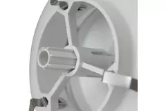 Zehnder ventilator 125mm vit - STK 1-125