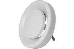 Zehnder ventilator 125mm vit - STK 1-125