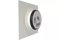Vasco designtakventil deluxe fyrkantig rak (inkl. smiley)