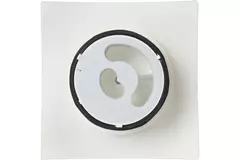 Vasco designtak- eller väggventil deluxe fyrkantig böjd (inkl. smiley)