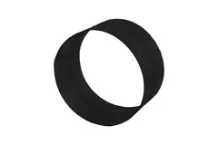 Anslutningshylsa till spiralformade beslag Ø 80 mm verz.) RAL9005