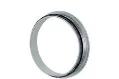 Platt förbindningsstycke / hylsa Ø 150 mm (90°) - Galvaniserad