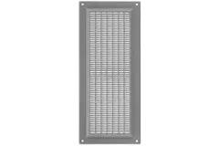 Rektangulärt ventilationsgaller med galler 130x300, grått - VR1330P