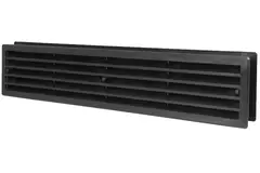 Dörrgaller 450x92 mm , svart - VR459M