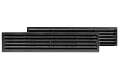 Dörrgaller 450x92 mm , svart - VR459M