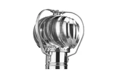 Vinddriven fläkt Penn 100 mm aluminium - 28m3/t