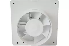 Badrumsfläkt Ø 120 mm vit -deluxe X120